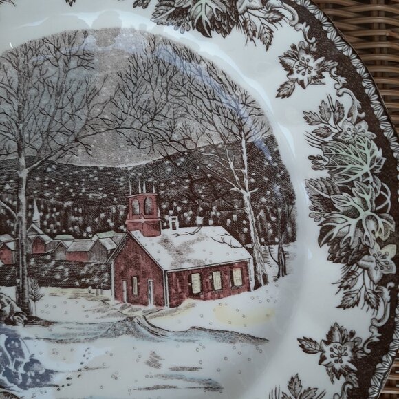 Johnson Bros Friendly Village 10 inch Dinner Plate - Picture 2 of 5